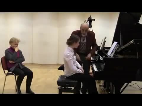 مستر کلاس پیانو با جدیدترین متد روسی :)