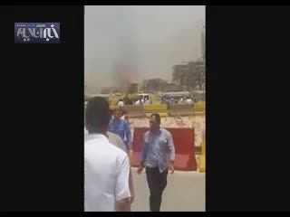 آتش سوزی در پتروشیمی پارس!!!