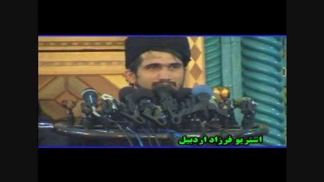 احسان آب توسط حضرت عباس و نوای دلنشین حاج منصوری