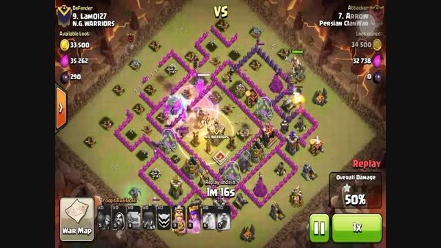 Clash of Clans-3 star Attack GOWIWI To Th9