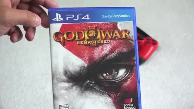 god of war 3 onboxing