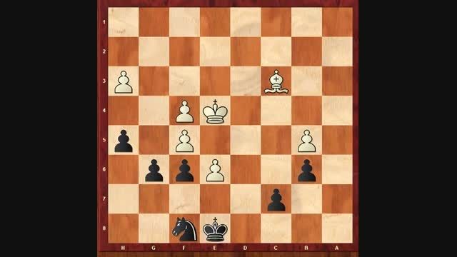 تفسیر بازی شطرنج توسط استاد بزرگ بن فاین گلد