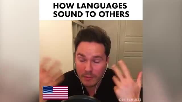 How languages sound to others