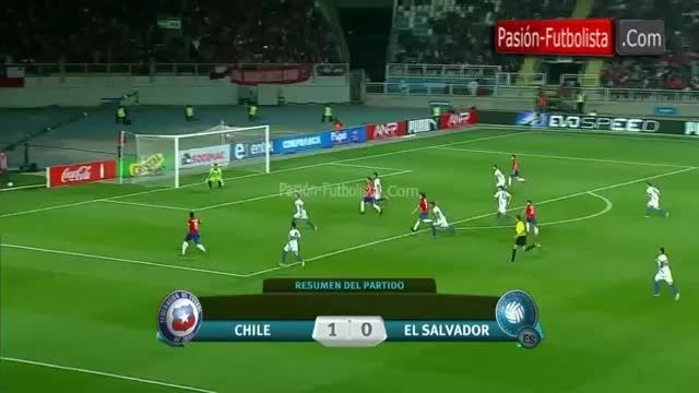 خلاصه بازی : شیلی 1 - 0 السالوادور (دوستانه)