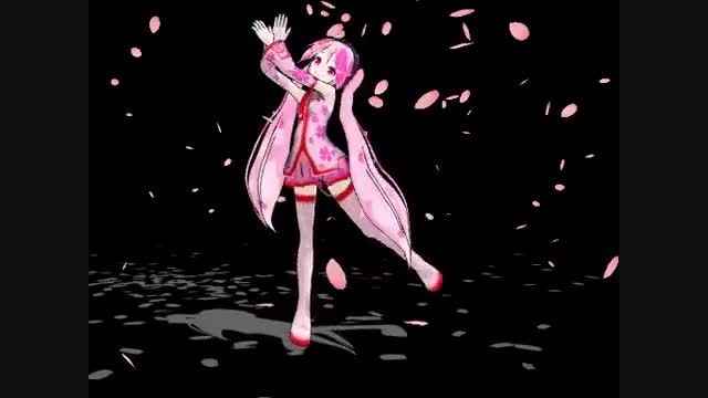 MMD) Sakura Miku - Love and Joy)