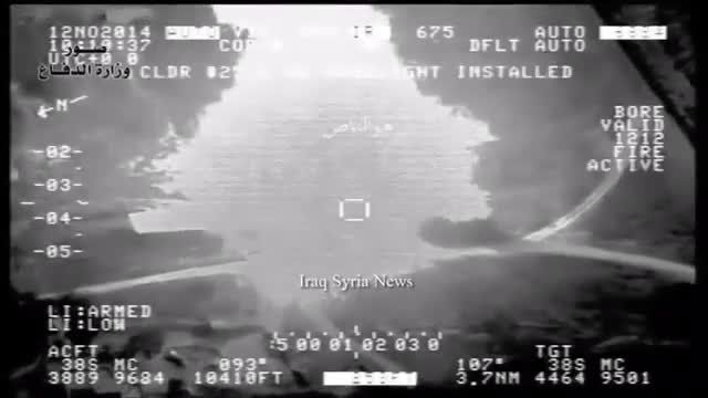 سرکوب هوایی داعش توسط سپاه پاسداران ایران