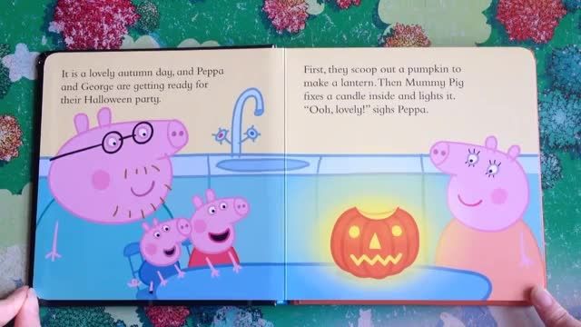 دانلود کتاب داستان انگلیسی Peppa Pig Pumpkin Party