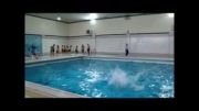 فعالیت های پایگاه تابستانی - آموزش شنا