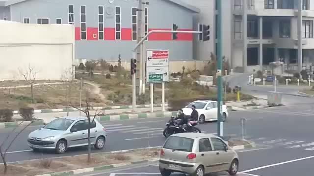 کورس مرسدس بنز CL 500 و موتور سنگین بازم تو ایران