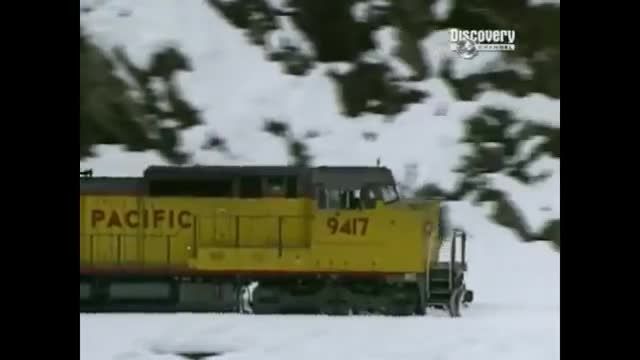 قطار برف روب چرخشی