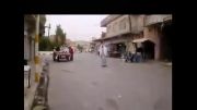 کلیپ تکه شدن فردی در عراق با بمب