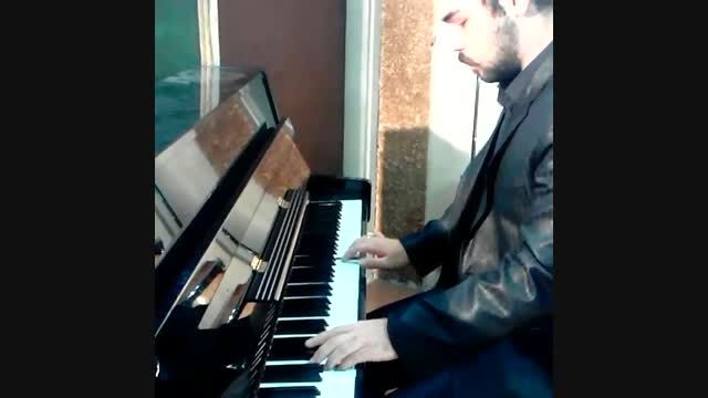 پیانو نوازی محمد جواد حوتیان ( نوازش ابی )