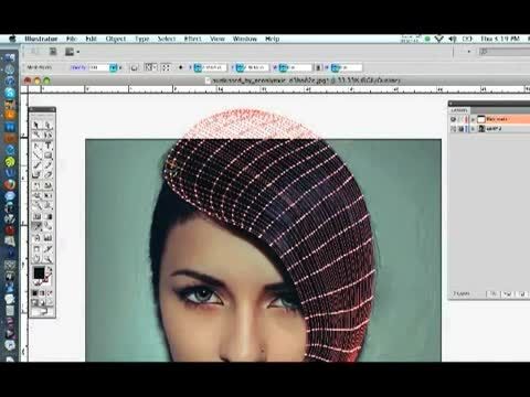 آموزش mesh tool در illustrator