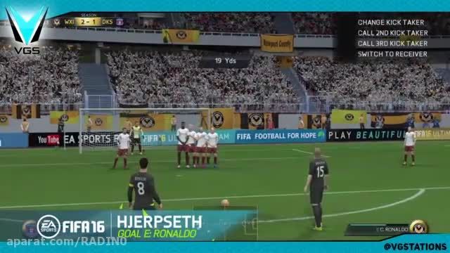 تکنیک راحت برای گل زدن در بازی فیفا