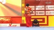 ووشو ، اجرای فرم چانگ توسط یو ته قهرمان جی ین و چیان چین