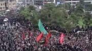 تجمع بزرگ عاشوراییان سعادت آباد میدان شهید تهرانی مقدم