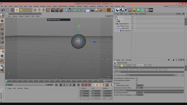 using X-Particles in Effex