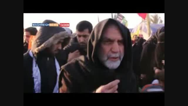 سردار شهید همدانی در پیاده روی اربعین