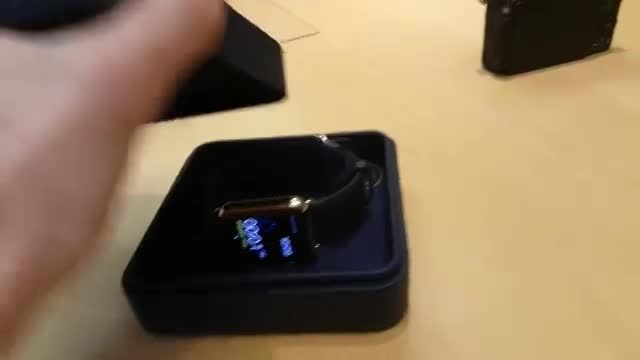 آنباکس اپل واچ طلایی