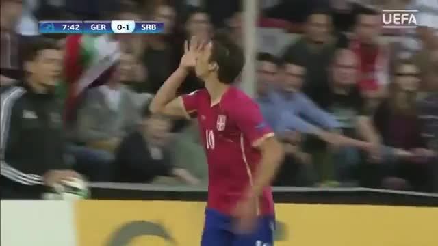 آلمان 1-1 صربستان | زیر 21 سال یورو 2015 (خلاصه بازی)