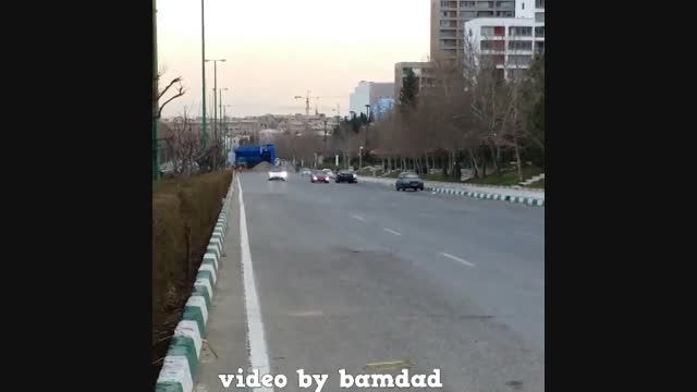 درگ خیابونیه پورشه 911 ها در تهران!