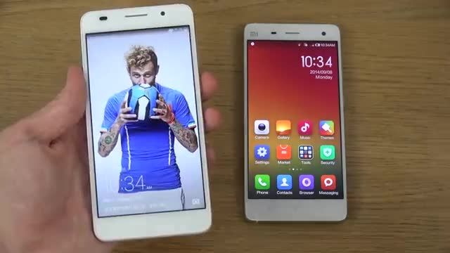 Huawei Honor 6 vs. Xiaomi Mi4