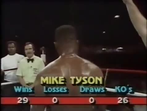مایک تایسون .vs پینکلون توماس 1987