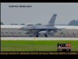 خروج  F-16  از باند