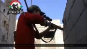 كشته شدن تك تیرانداز تروریست به دست ارتش سوریه