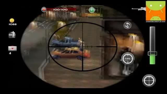 گیم پلی بازی اندرویدی Sniper