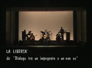 Giorgio Gaber - La libert&agrave;