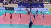 والیبال ایران 1-3 روسیه (بازی دوم ایران در لیگ جهانی والیبال)
