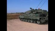 شلیک قدرتمندانه ی تانک آلمانی Leopard-C2 Tank
