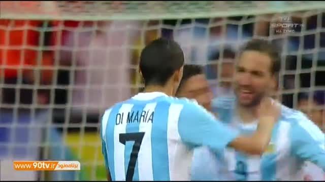 خلاصه بازی: آرژانتین ۱-۰ جامائیکا