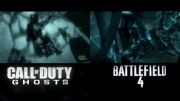 مقایسه گرافیکی بین Battlefield 4 و COD : Ghosts