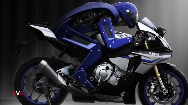 تماشا کنید: روبات موتورسوار Motobot یاماها