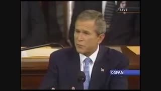اعتراف بوش به اینکه اسلام تروریسم نیست