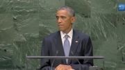 سخنان اوباما در سازمان ملل درباره ی ایران 1393