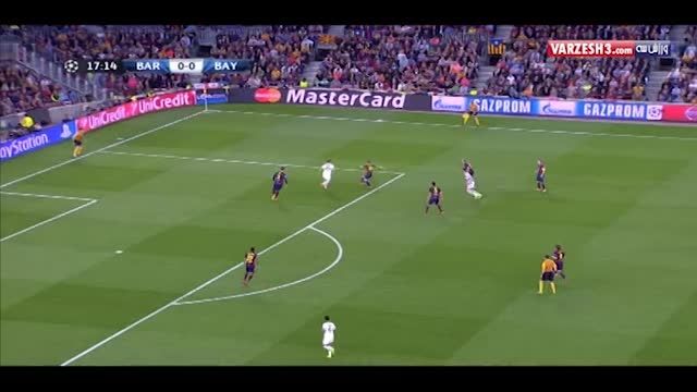 بارسلونا 3 بایرن مونیخ 0 (خلاصه بازی)