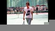 جانگ گیون سوک و بازی کردن تنیس