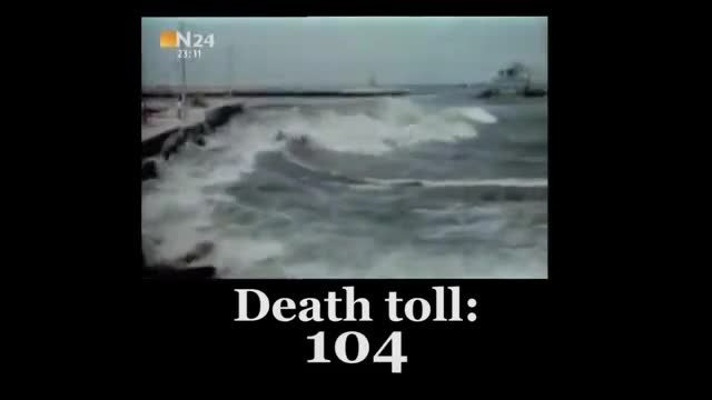 10 تا از مرگبار ترین سونامی های تاریخ دنیا (ببینید)