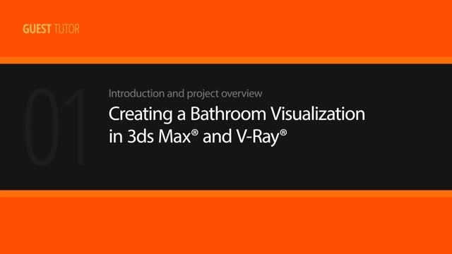 Creating a Bathroom Visualization in 3ds Max and V-Ray