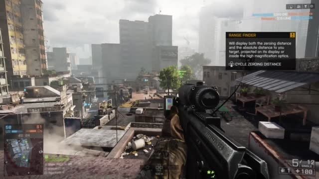 آنلاین بازی Battlefield 4 با تفنگ Sniper به زبان فارسی