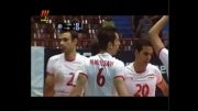 خلاصه ست اول والیبال ایران و کوبا (بازی رفت - لیگ جهانی)