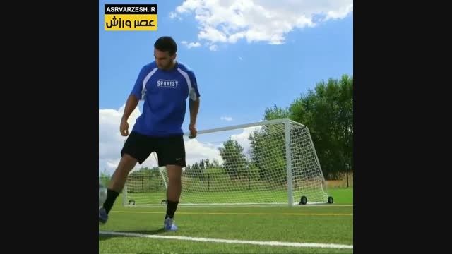 آموزش روپایی زدن در فوتبال (20)