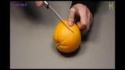 آموزش شمع با پرتقال