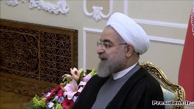 دیدار دکتر روحانی با وزیر خارجه مجارستان