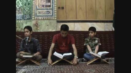 تلاوت ترتیل جزء سی ام توسط نوجوانان عضو جلسه مسجد کرامت