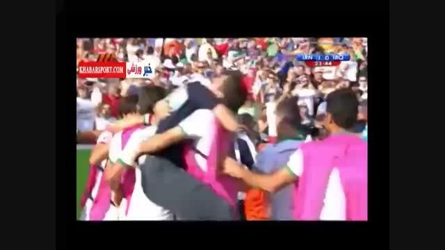 ایران ۳-۳	عراق (خلاصه بازی)