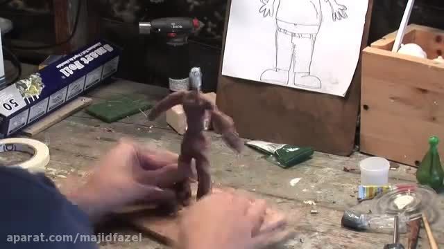 چگونه عروسک استاپ موشن بسازیم 2